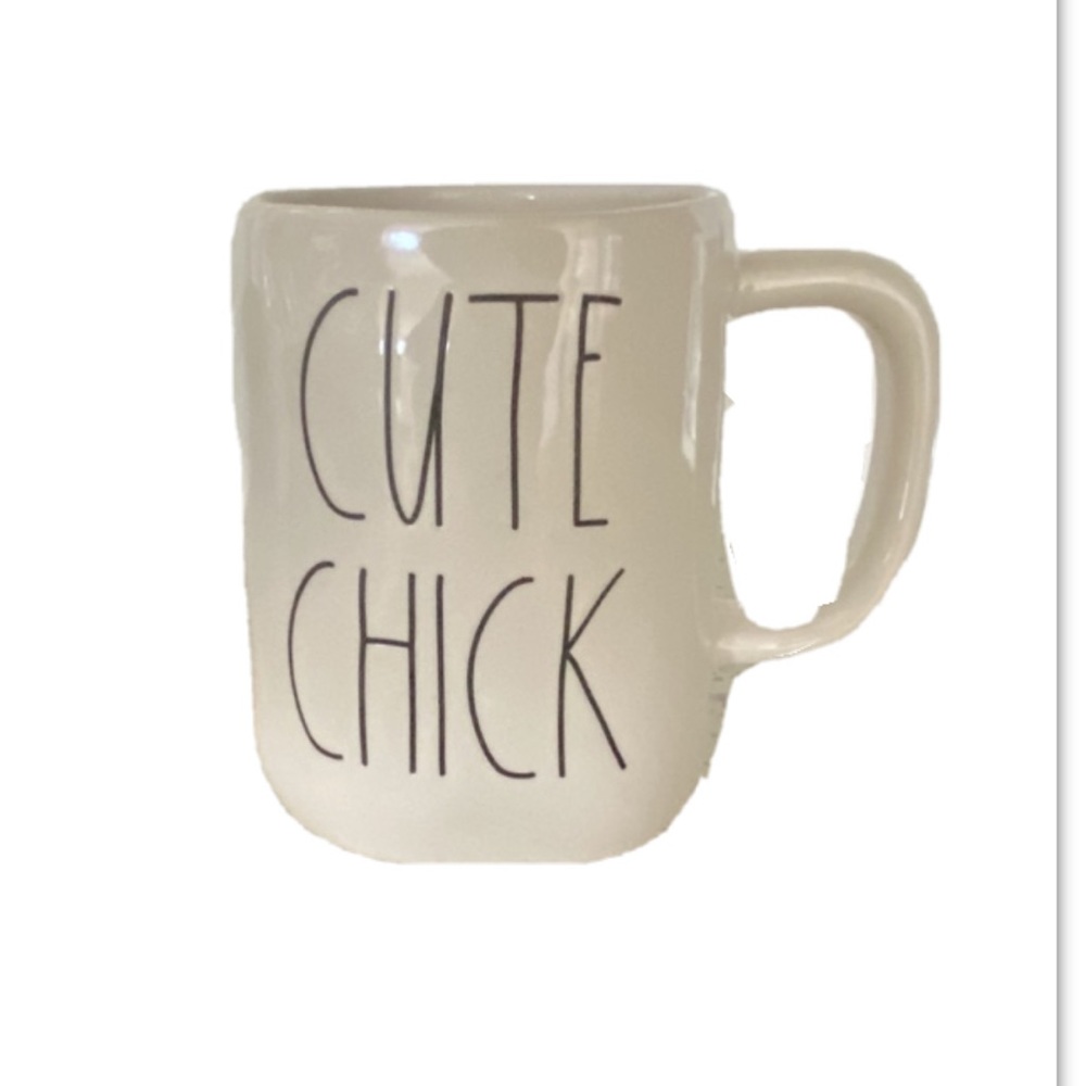 Rae Dunn CUTE CHICK Mug Double Sided Chick 🐥 NEW